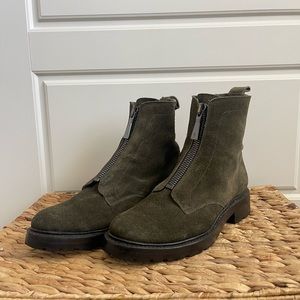 Womens Frye Suede Boots
